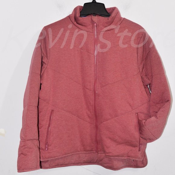 Three‎ Dots Quilted knit jacket Red - Picture 2 of 9